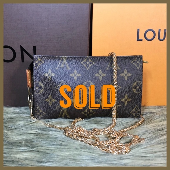 ❌Sold Authentic Louis Vuitton Mini Pouch - Picture 1 of 10